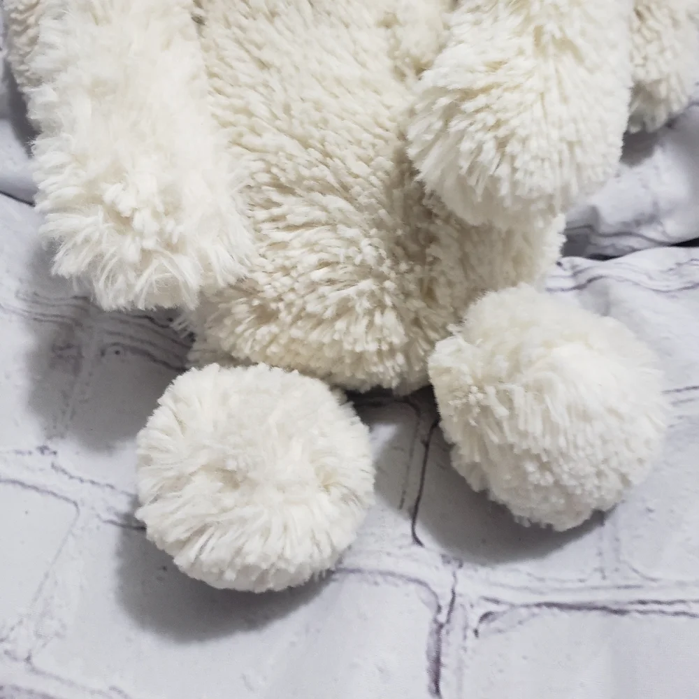 ๐SOLD๐ Jellycat Bashful Bunny Medium Cream 10" Stuffed Animal Toy Lovey Floppy - Picture 3 of 9